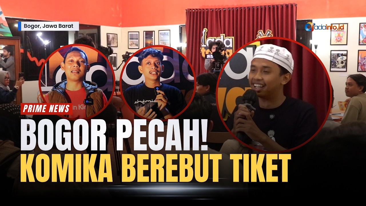 Audisi AdaTawa Season 2 Bogor Pecah, Puluhan Komika Berebut Tiket Semifinal