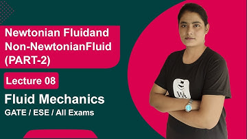 Newtonian Fluid and Non Newtonian Fluid in hindi (Part-2) | Fluid mechanics GATE lectures