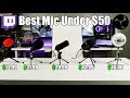 Best Mic For Streaming/Recording Under $50 On Amazon!