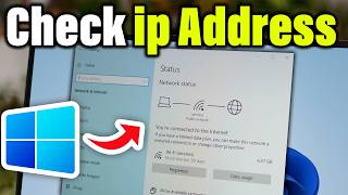 How to Check my PC IP Address | How to Check IP Address in Computer (30 Second)