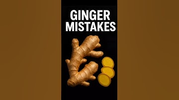 Eet NOOIT meer gember op deze manier