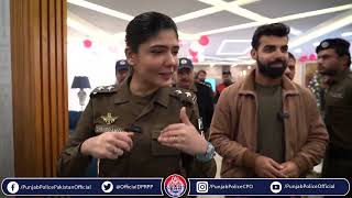 Shadab Khan and ASP Shehrbano at PKM Liberty