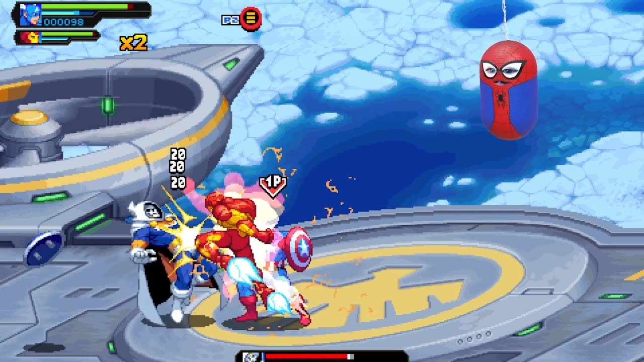 ⚔️ مواجهة جميع الزعماء | Marvel Cosmic Invasion All Bosses Gameplay Solo (بث مباشر/تعليق/Commentary)