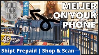 meijer shipt prepaid online orders shop scan faster checkout youtube