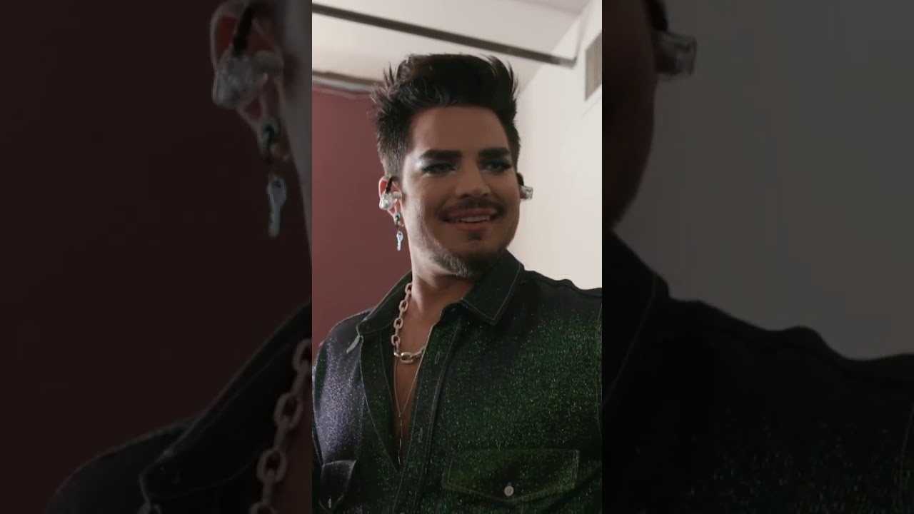 Behind the Scenes of Adam Lambert's Blue Hair Transformation - wide 9