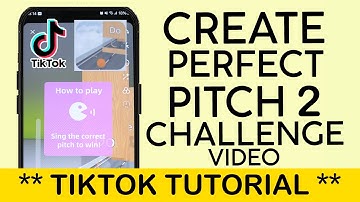 How to Create Perfect Pitch Filter Challenge Video on Tiktok | Viral Perfect Pitch Filter Tiktok 202