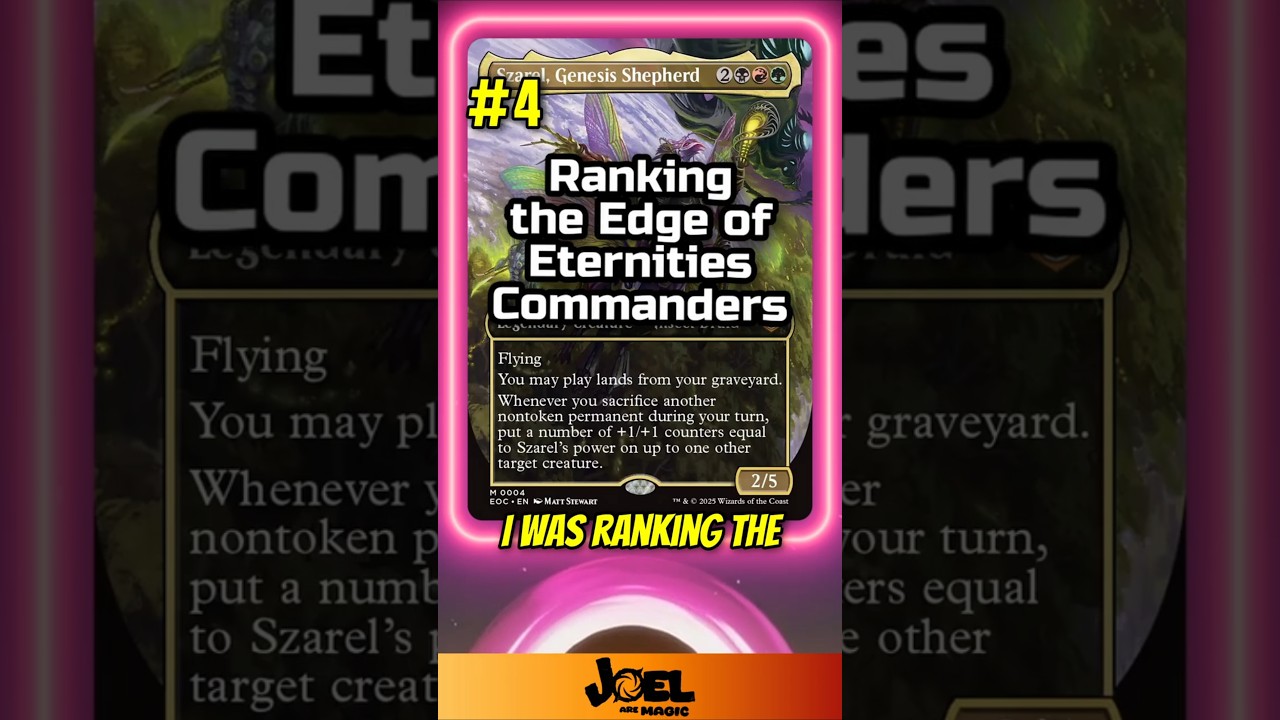 How Would You Rank the Edge of Eternities Commanders? 