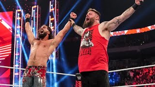 Kevin Owens and Seth Rollins destroying Big E and Bobby Lashley: Raw, Dec. 20, 2021