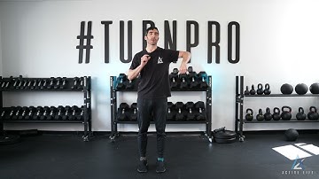 1 Arm Dumbbell Cuban Press