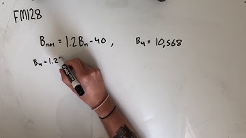 FM128 Further Maths Fortify Study Guide - "Using a Recurrence Relation"