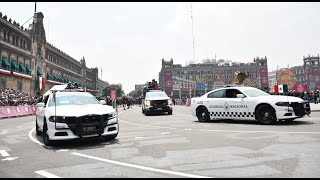 Participación de la Guardia Nacional en el Desfile Cívico Militar 2023