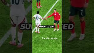 The Real Reason Szoboszlai Was Late To Swap Shirts With His Idol Ronaldo.