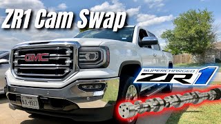 Swapping a ZR1 Corvette cam into a 5.3 LT Truck!!!