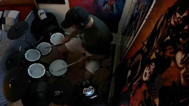 Alice Cooper "Poison" Drum Cover.