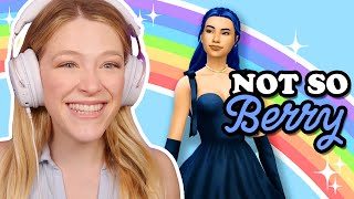 Custom Content Shopping For My BLUE Gen In The Sims 4 | Not So Berry Bonus