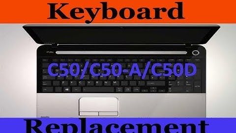 Toshiba C50 A483 Keyboard Replacement