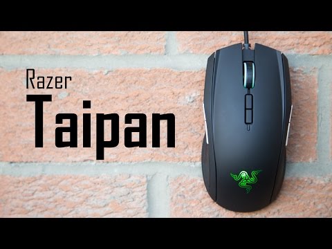 Razer Taipan Gaming Mouse Review | Great Ambidextrous Alternative!