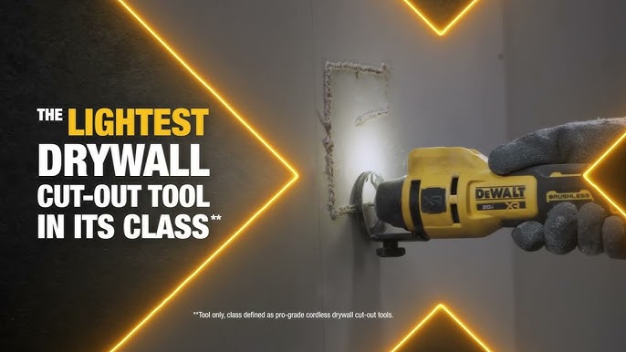 DEWALT 20V MAX Drywall Cut Out Tool (Bare Tool) DCE555B - Acme Tools