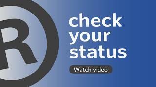 How do I check my trademark application status?
