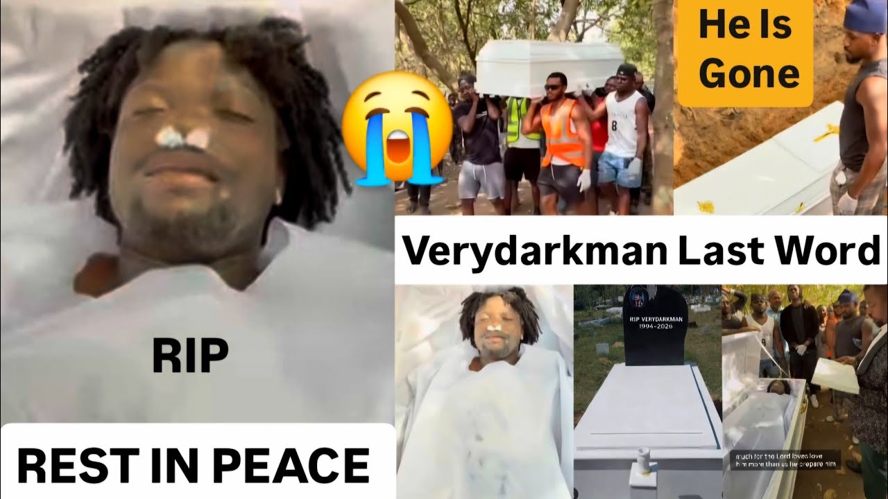 Rest In Peace😢Verydarkman Final Words So Heartbreaking 😭💔