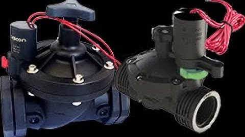 Wiring and operating AC solenoid diaphragm valves for irrigation with drip or sprinklers