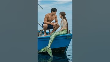 Sea mermaid girl shorts #mermaid #mermaidlove #mermaidmakeup #vr360 #shortsfeed #tiktok #trend