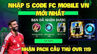 Cách Nhập 5 Code Mới Nhất Fc Mobile VN Ngày 16/8 Nhận Quà Gem, Vé Quay, Pack Cầu Thủ Việt Nam
