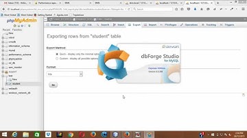 MySQL tutorial for beginners phpmyadmin