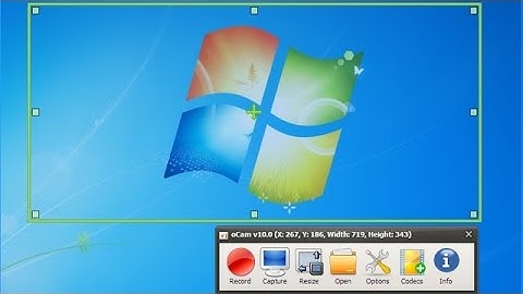 Learn about Ocam for recording video on the Screen Computer