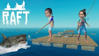 3 SURVIVORS...1 RAFT...VAST OCEAN...MANEATING SHARKS!  / Raft: Episode #1