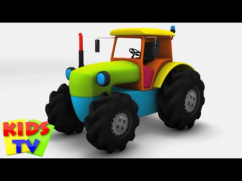 트랙터 장난감 + 더 아이들을 위한 애니메이션 <strong>차량</strong> 비디오- Kids tv <strong>Korea</strong>