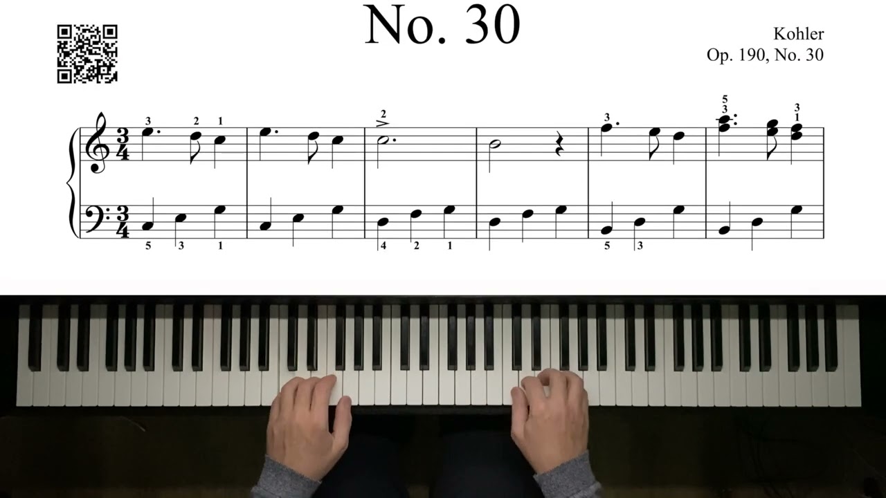 Kohler - Op. 190, No. 30 - 1,060pts