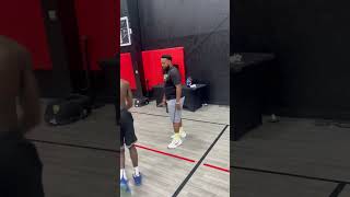 Pro Trainer vs High School Client #pov #highschool #bucket #shorts #handles #trolling #basketball