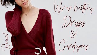 Кардиганы и платья с ЗАПАХОМ: спицами и крючком. ОБСУДИМ? / Wrap knitting dresses &amp; cardigans