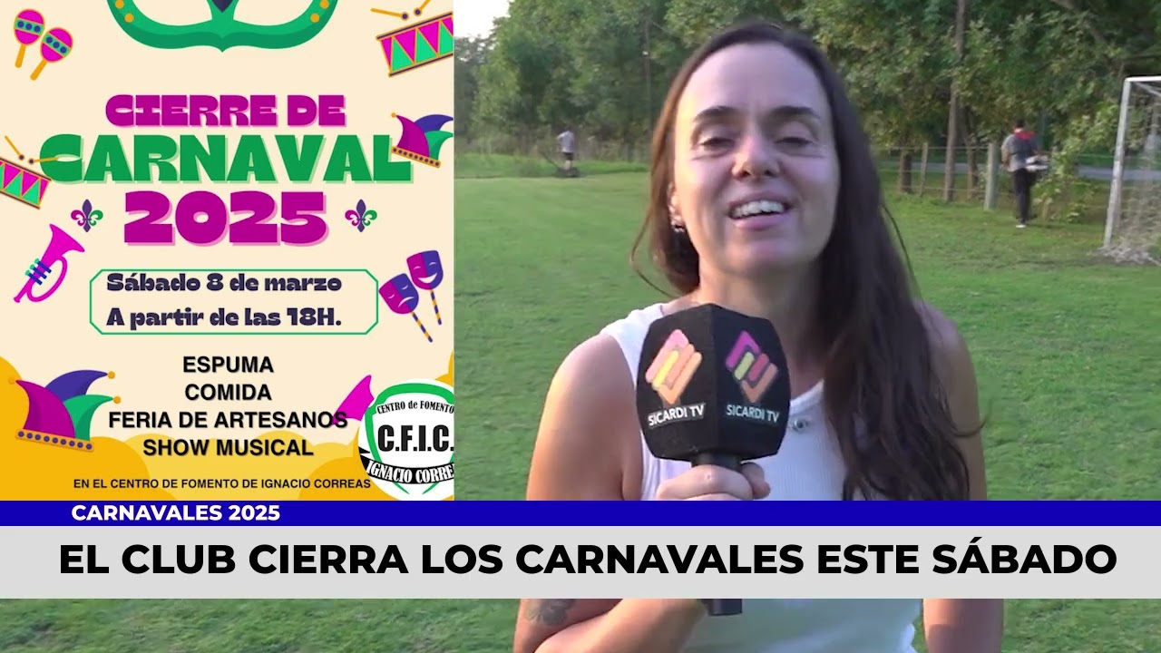 🎭 Carnaval en Ignacio Correas: música, feria y diversión para toda la familia