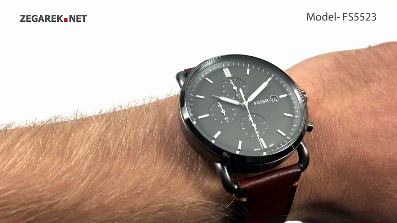 fossil commuter watch