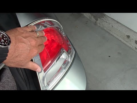 Ford Fusion Rear Light Replacement or Bulb