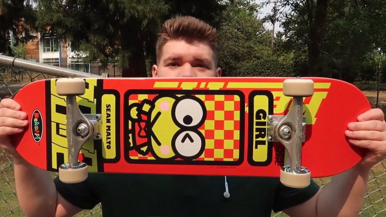BRAND NEW GIRL SKATEBOARD SETUP YouTube
