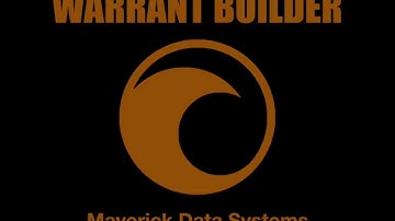 Warrant Builder, the better way to write search warrants!