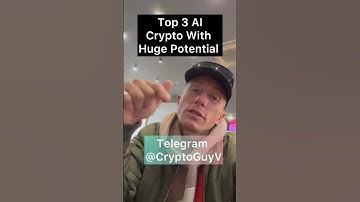 Top 3 AI Crypto With Huge Potential #altcoin #crypto #bitcoin #investment #ai