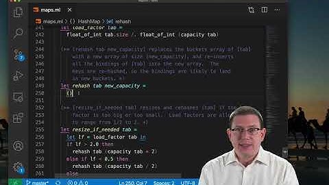 Hash Table Resize Implementation | OCaml Programming | Chapter 8 Video 17