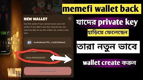 How to recover memefi wallet