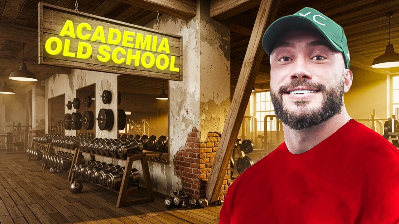 CONHECI A ACADEMIA MAIS ASSUSTADORA DO BRASIL!