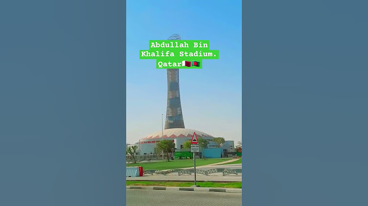 Abdullah Bin Khalifa Stadium Outside Place short views🇶🇦🇧🇩#কাতার