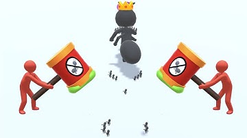 TINY RUN ANT GAME WALKTHROUGH PART|| 55 ALL LEVELS GAMEPLAY IOS,ANDROID 🐜🐜🐜🐜🐜