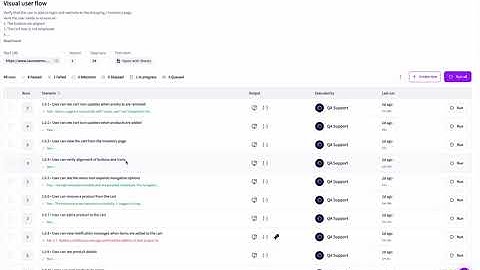 How to view all test results after running tests