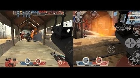 Team Fortress 2 (2008) Android vs StrikeFortressBox 2 Mobile - Gameplay Comparison Part 3