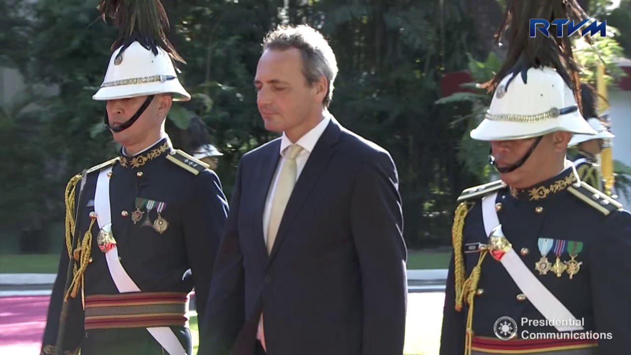 Arrival Honors of Germany 12/6/2016