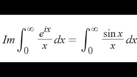 Feynman integration example 5 - featuring Leonhard Euler - Lecture
