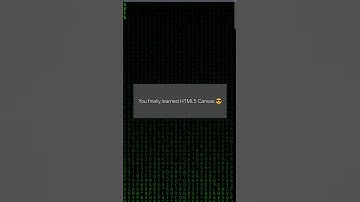 POV: You finally learned HTML5 Canvas 🌧️ #javascript